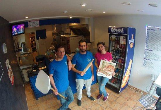 Pizza Globe-Trotteur