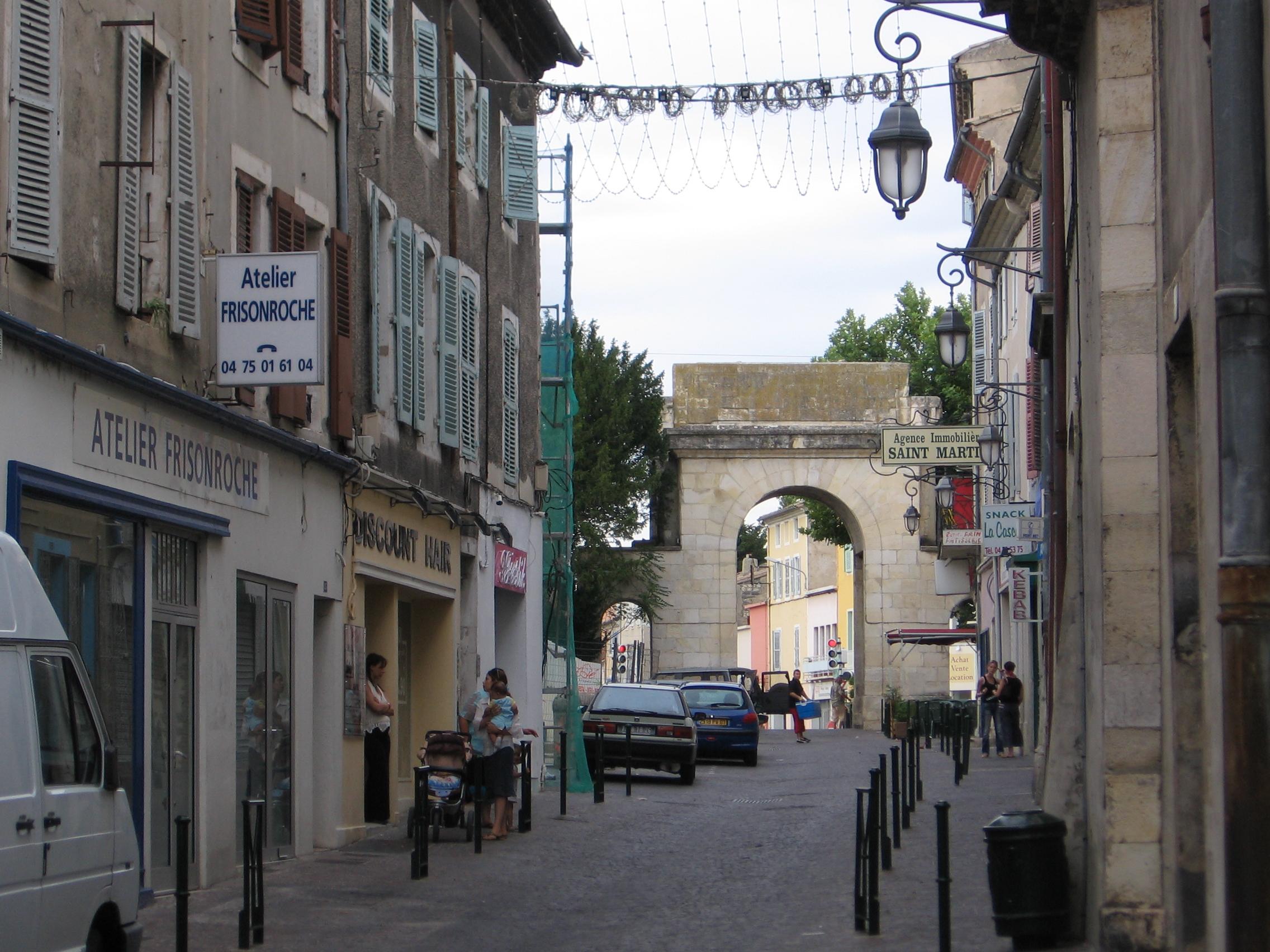 porte Saint-Martin à Montélimar